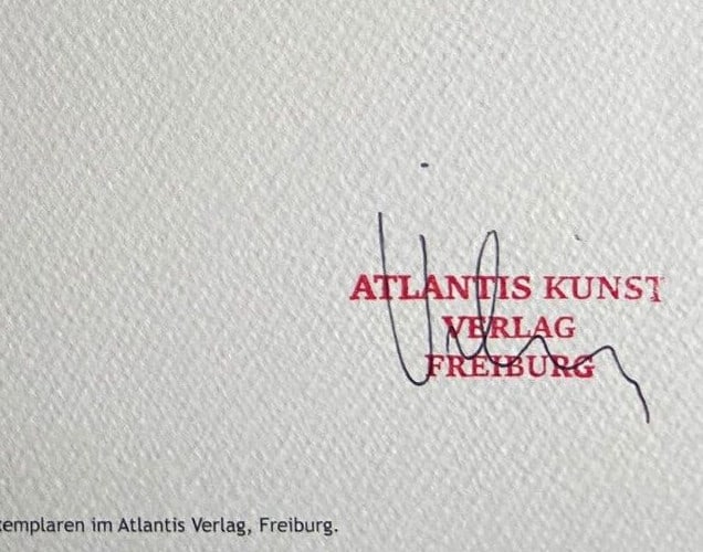 Certificate Keith Haring Lithograph Numbered - 11