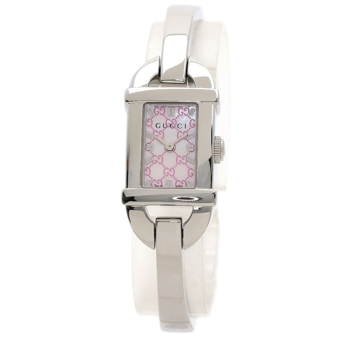 GUCCI Square face Watches 6800L Stainless Steel/ Steel: GUCCI Square face Watches 6800L Stainless Steel/ Steel Experience the timeless elegance of GUCCI with this stunning Square face watch, crafted from high-quality stainless steel and boasting an iconic