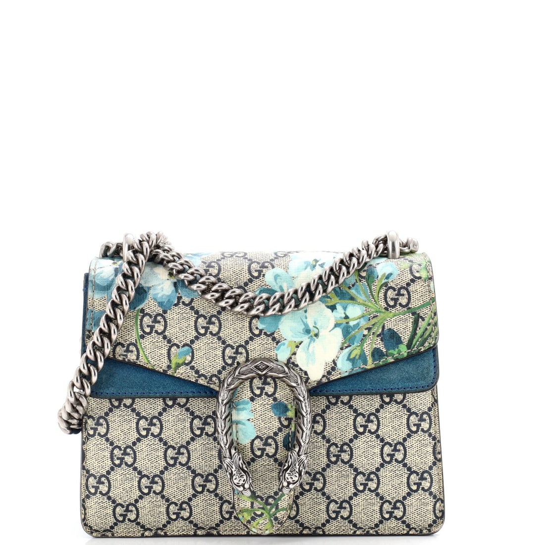 Gucci Dionysus Mini Bag with Blooms Print GG Coated Canvas: Gucci Dionysus Mini Bag with Blooms Print GG Coated Canvas The Gucci Dionysus Mini Bag is a stylish and versatile accessory that boasts the iconic Blooms Print in GG Coated Canvas. With its sleek shou