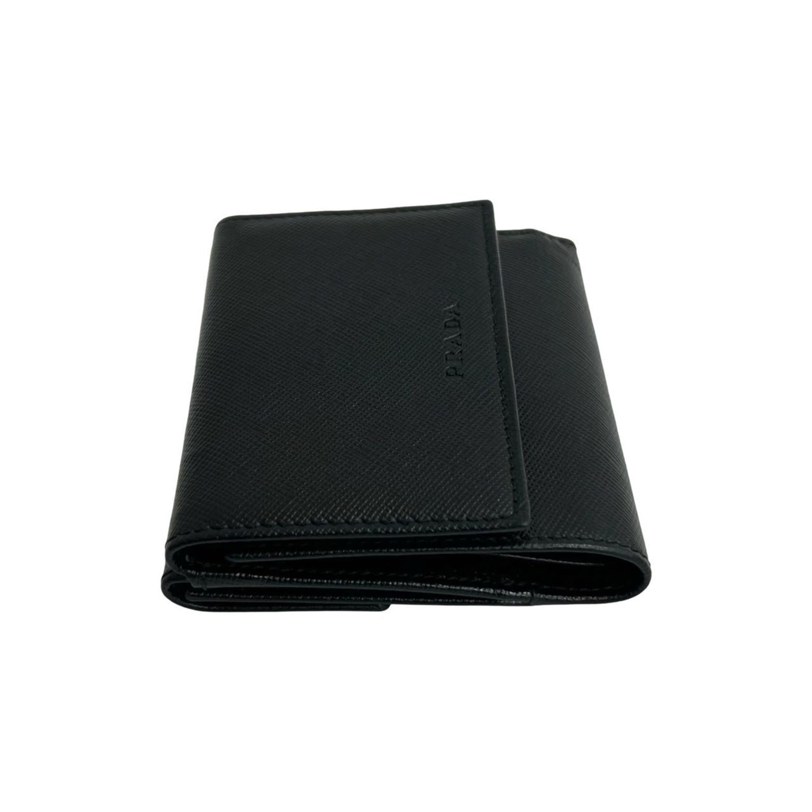 Prada Tri-Fold Leather Wallet - 4
