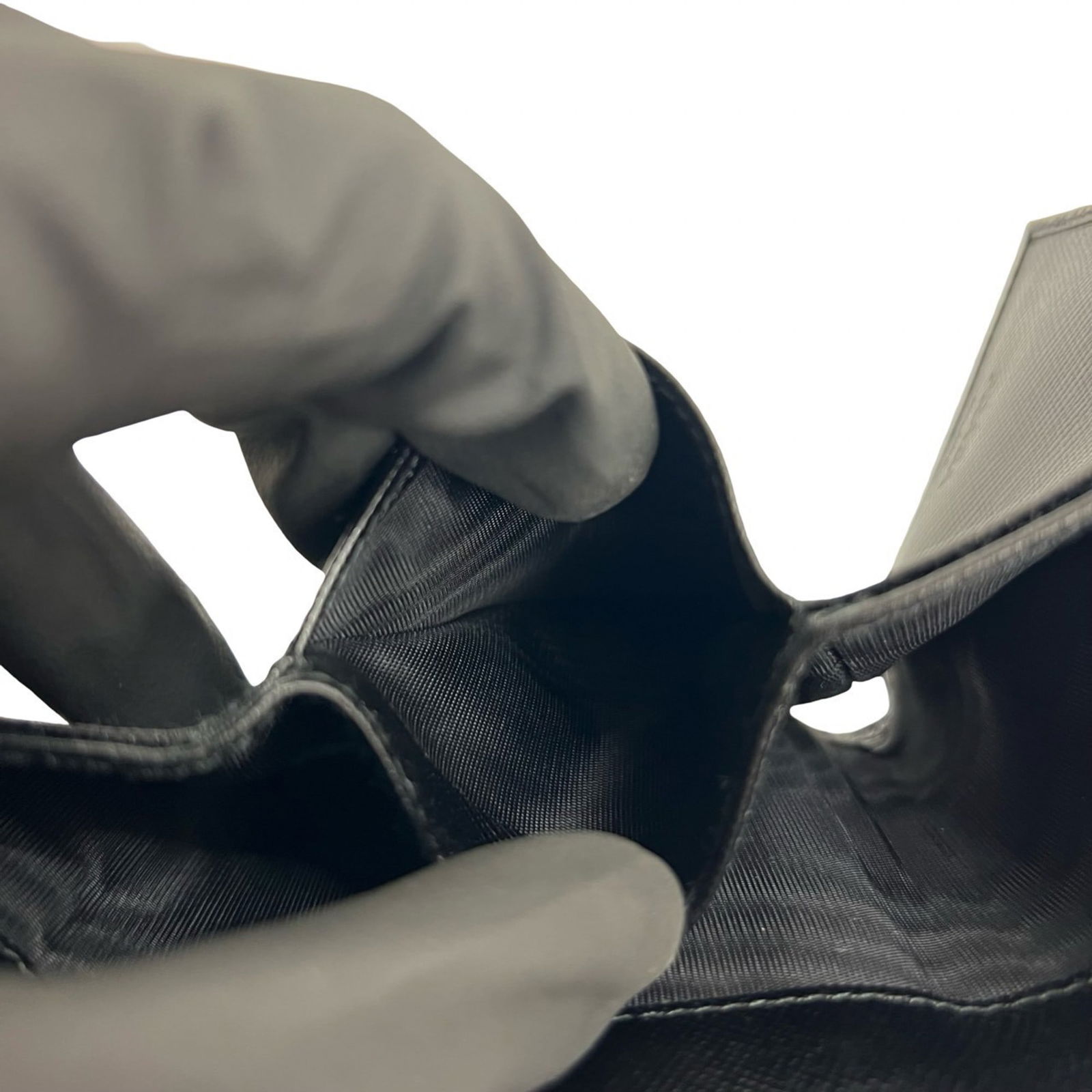 Prada Tri-Fold Leather Wallet - 9