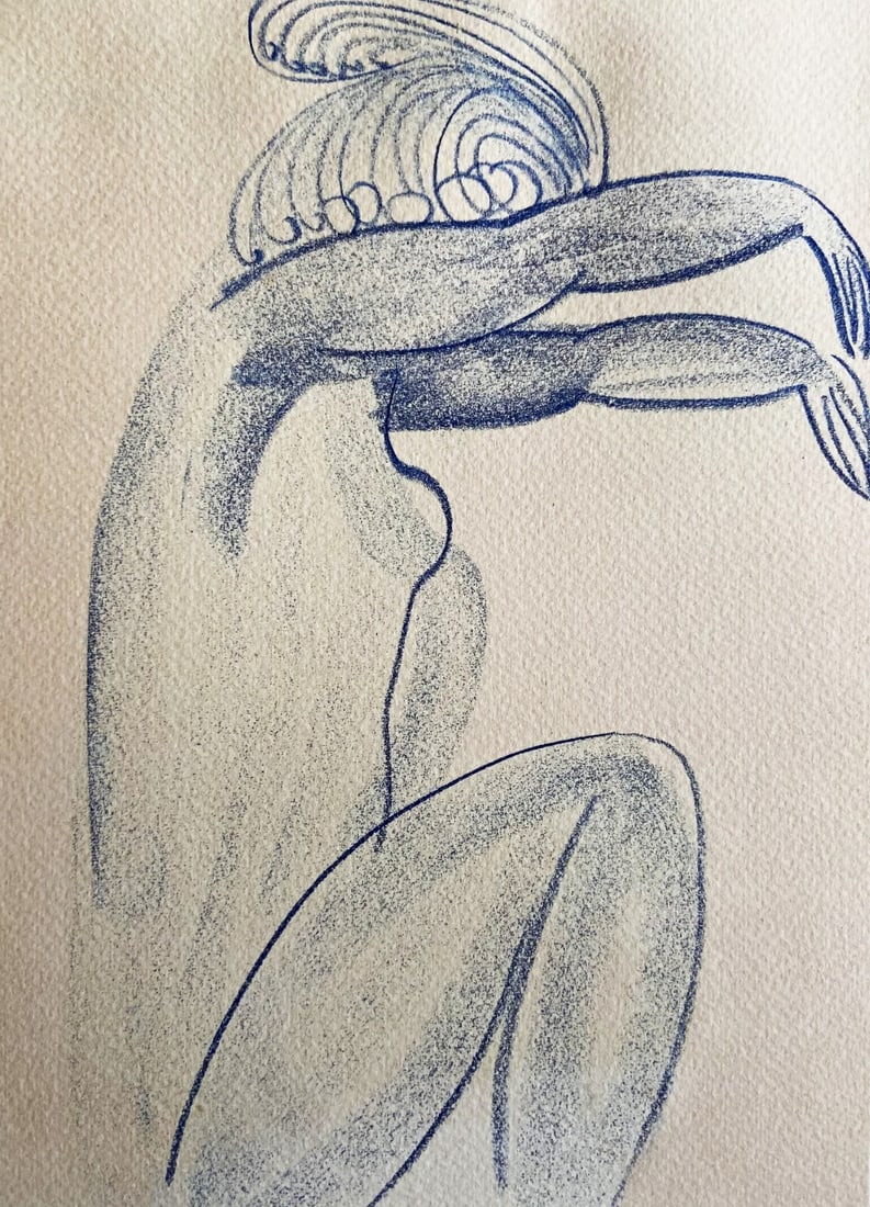 Op Constantin Brancusi 1958 Lithograph Published: Op Constantin Brancusi 1958 Lithograph Published A rare opportunity to own a piece of modern art history, this 1958 lithograph by Constantin Brancusi is a stunning example of the artist's signature st