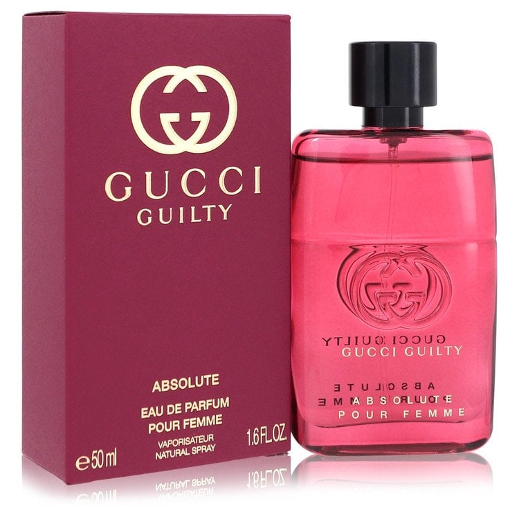Gucci Guilty Absolute Eau de Parfum Spray: Gucci Guilty Absolute Eau de Parfum Spray Experience the seductive allure of Gucci Guilty Absolute, a sophisticated eau de parfum that exudes confidence and glamour. With its rich, floral scent and lo