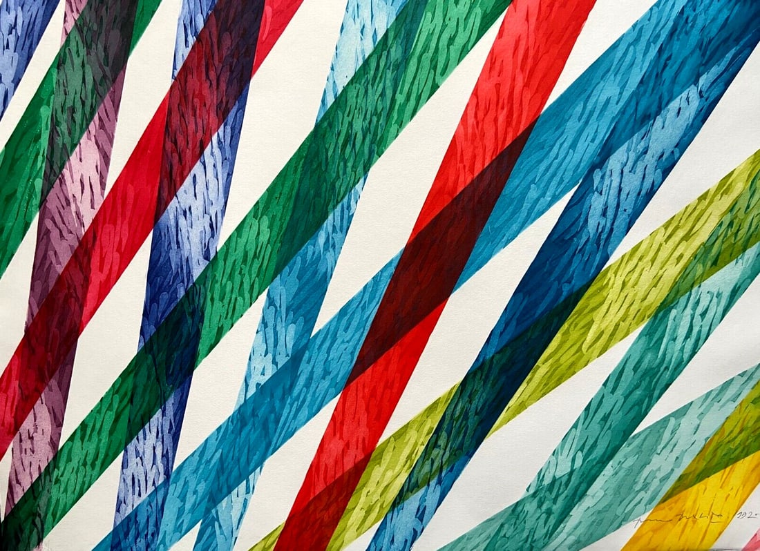 Published Piero Dorazio Etching Numbered - 2