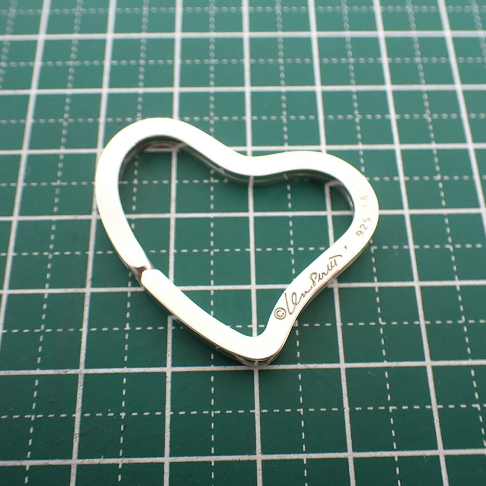 Sterling Silver 925 Tiffany Keyring - 7