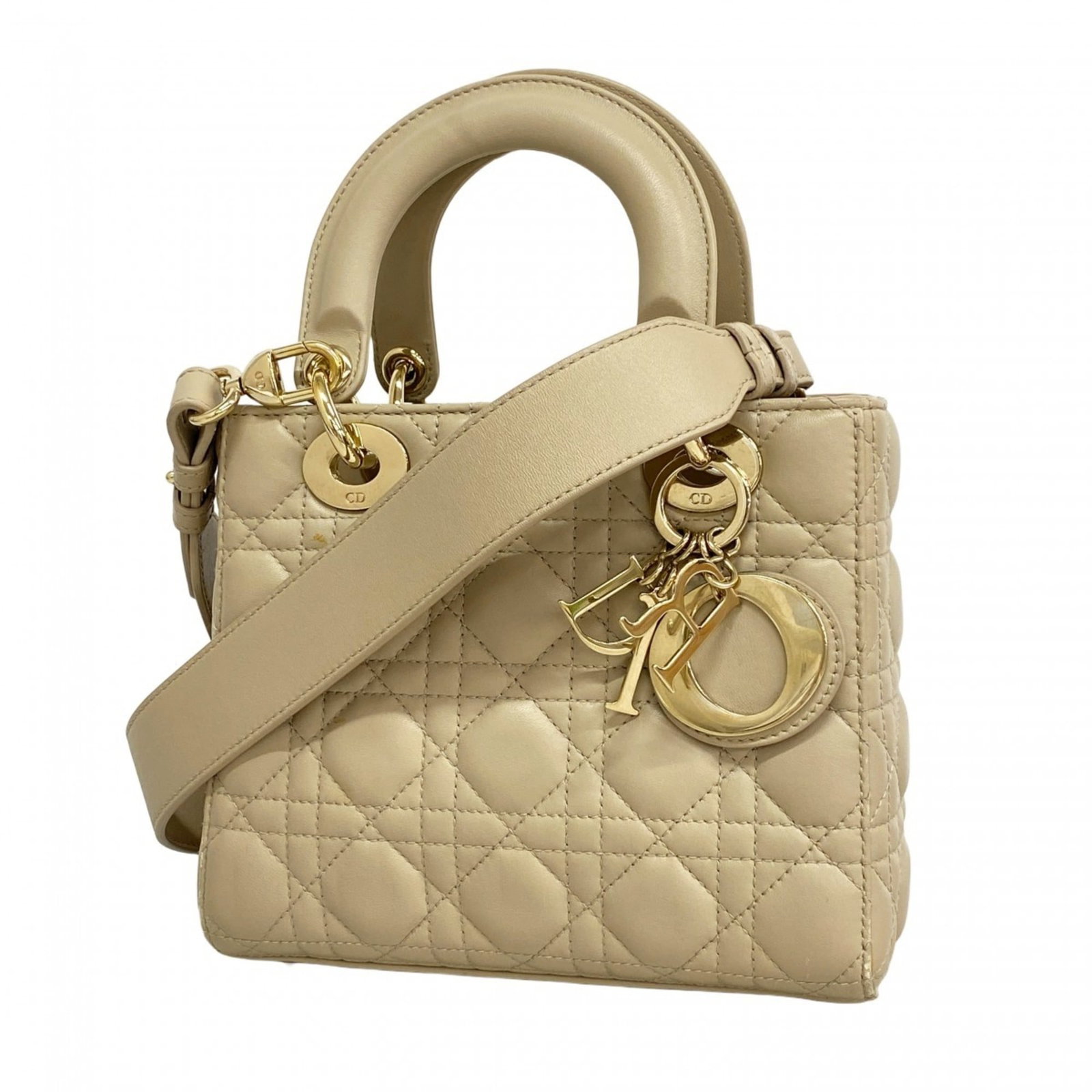 Christian Dior Leather Handbag (1 of 14)