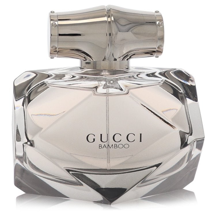 Gucci Bamboo Eau de Parfum Spray - Tester: Gucci Bamboo Eau de Parfum Spray - Tester Experience the essence of Gucci's Bamboo Eau de Parfum, a timeless and alluring fragrance for women. This 400g tester bottle offers a generous dose of the ico