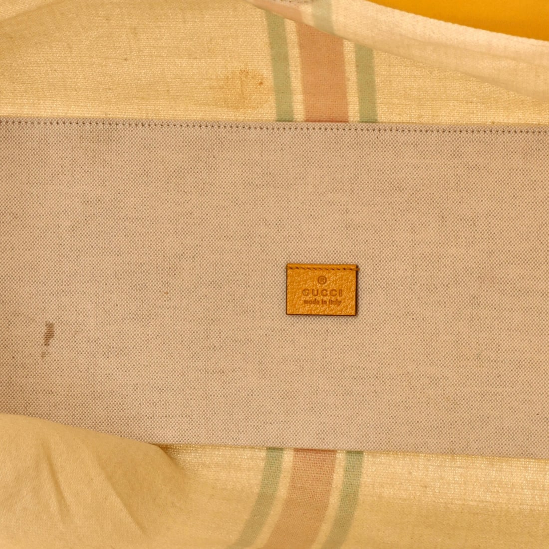 Gucci Interlocking G Web Canvas Large Tote - 5