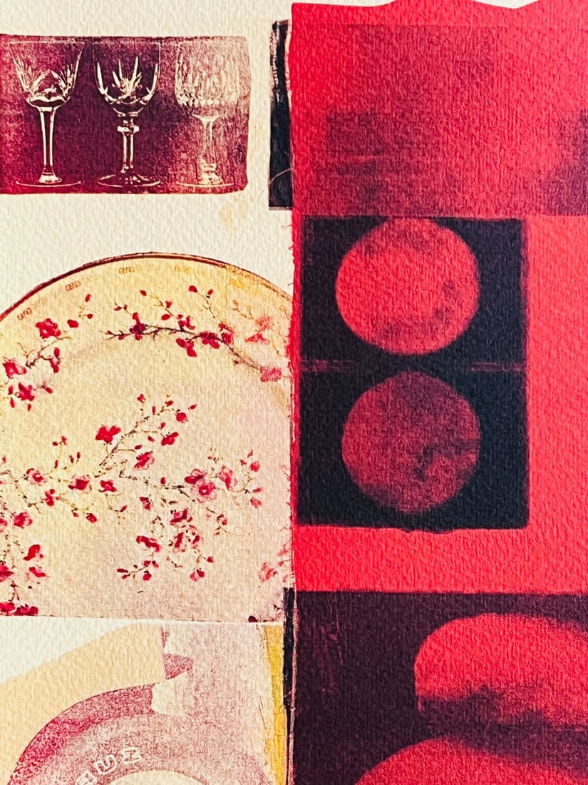 Numbered Robert Rauschenberg Lithograph Op - 4