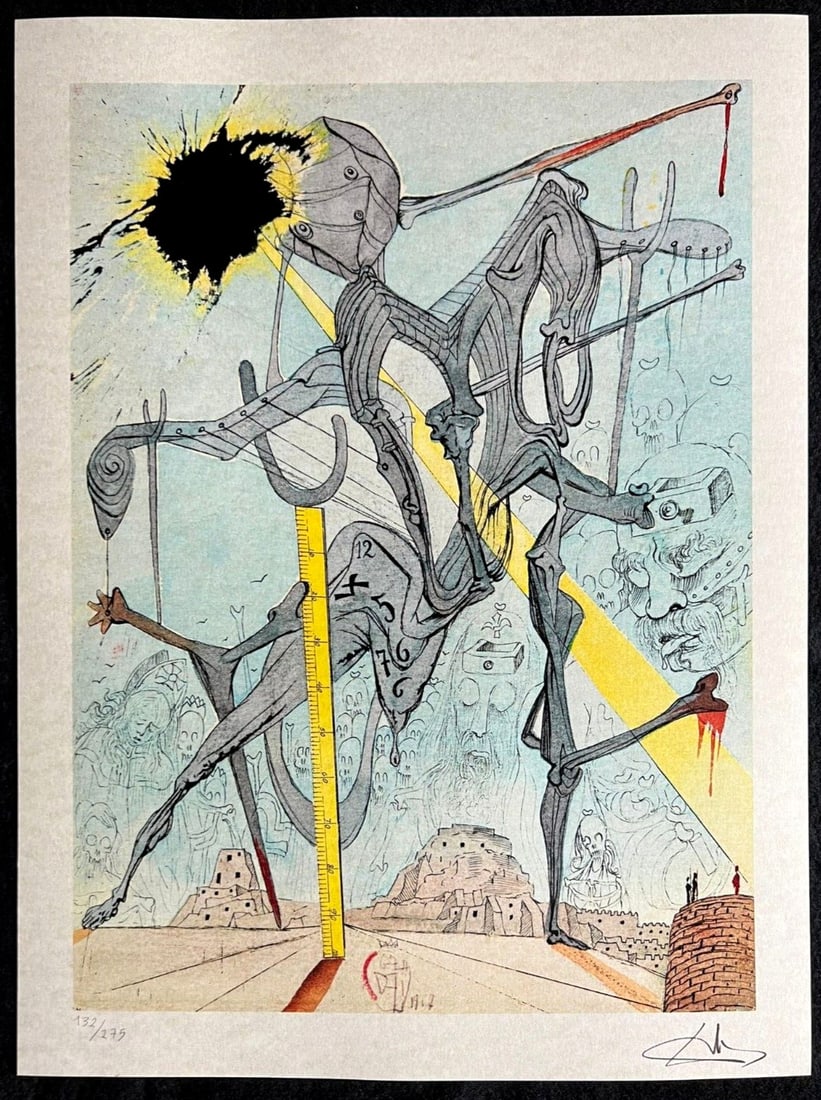 Lithograph Op Numbered - Salvador Dal: Lithograph Op Numbered - Salvador Dal This listing features Lithograph Op Numbered - Salvador Dal. Item specifics are provided below. Item Specifics: Country Of Origin: Italy Salvador Dal Product Disc