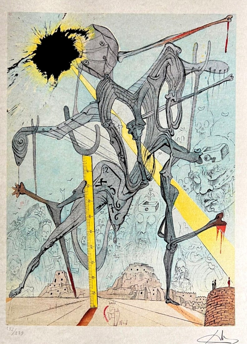 Lithograph Op Numbered - Salvador Dal - 2