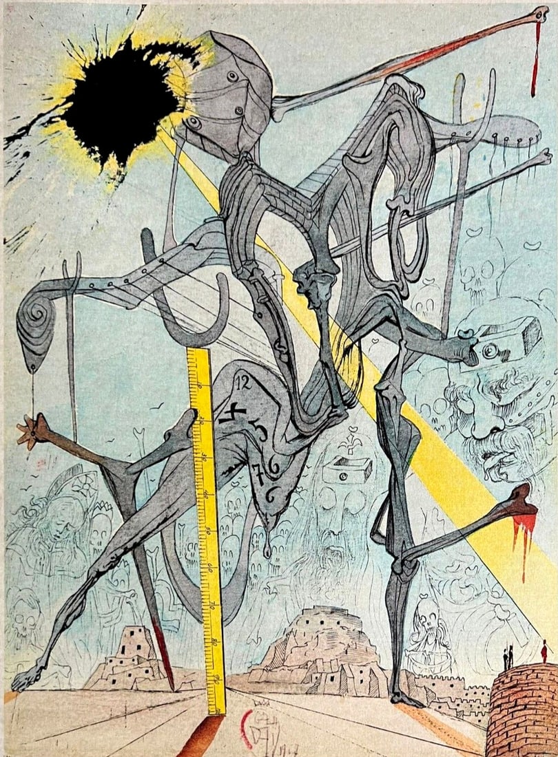 Lithograph Op Numbered - Salvador Dal - 3