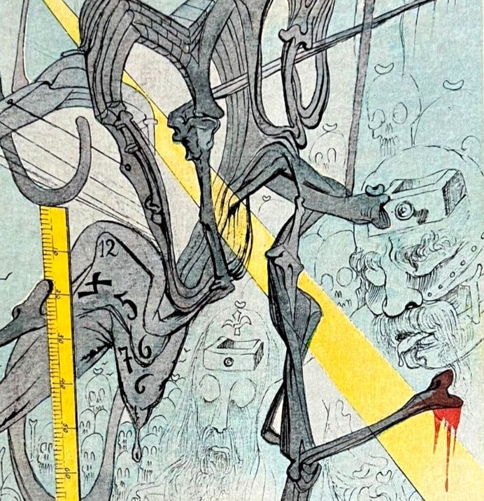 Lithograph Op Numbered - Salvador Dal - 5