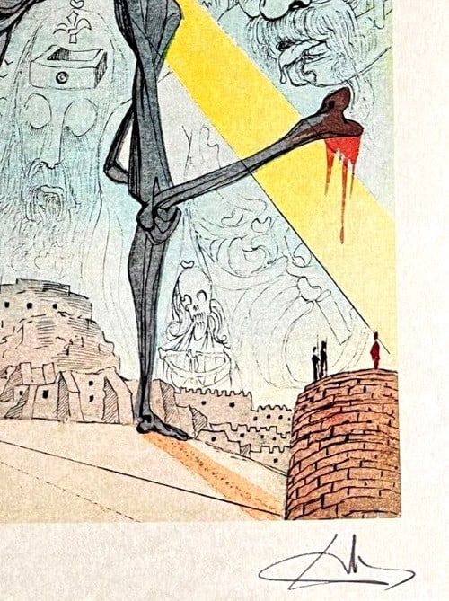 Lithograph Op Numbered - Salvador Dal - 7