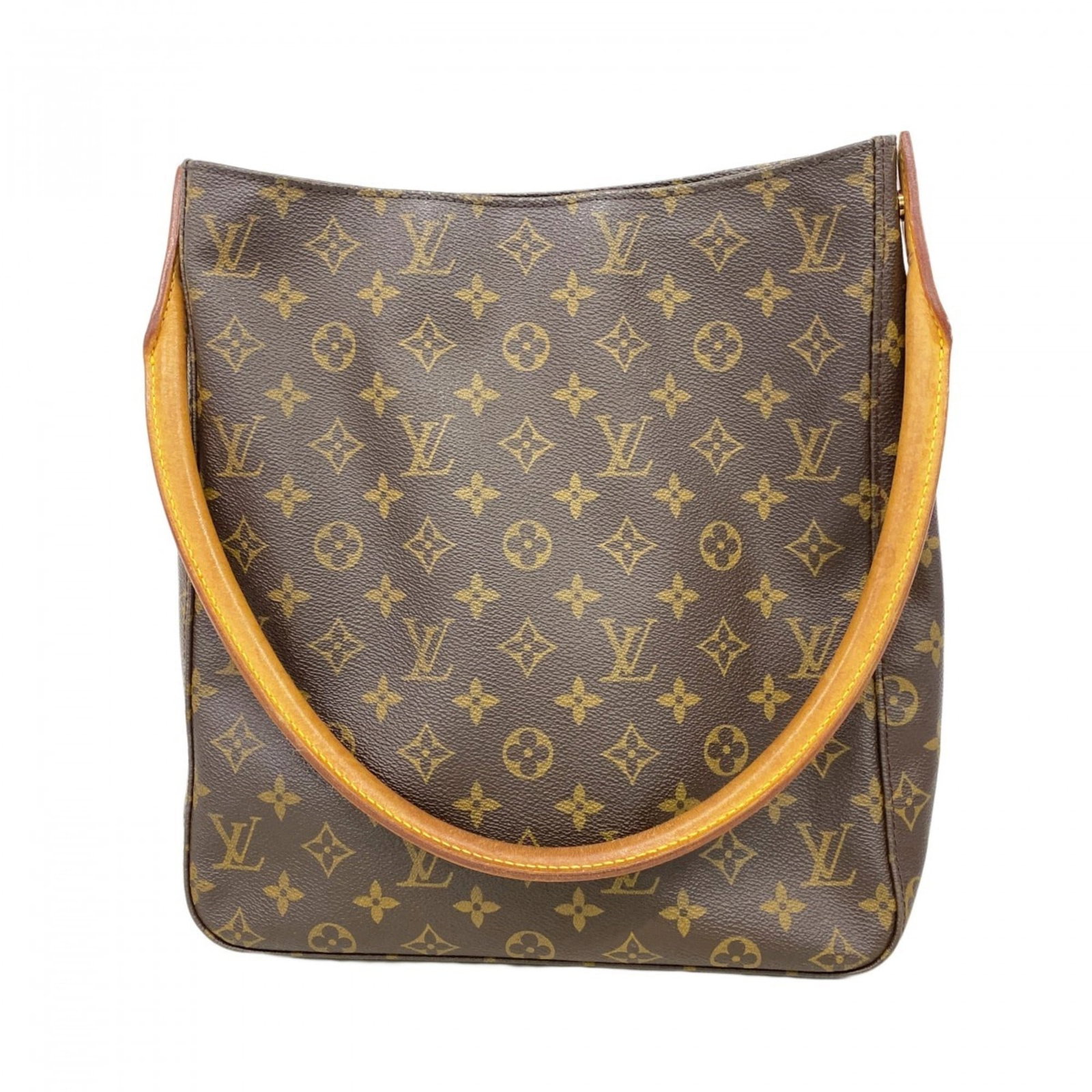 Bag Louis Vuitton Shoulder: Bag Louis Vuitton Shoulder A timeless and stylish shoulder bag from Louis Vuitton, this brown bag boasts the iconic monogram pattern and premium leather construction that defines the brand. With its c