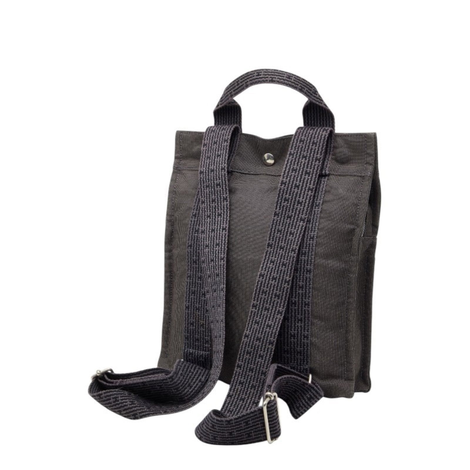 Hermes Canvas Backpack - 2