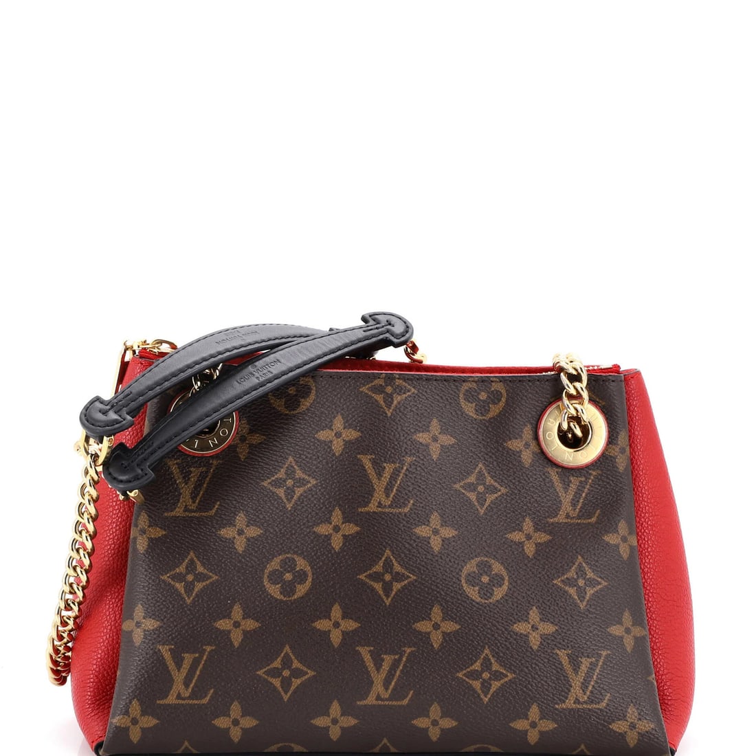 Louis Vuitton Surene Handbag - Monogram Canvas and Leather BB: Louis Vuitton Surene Handbag - Monogram Canvas and Leather BB The Louis Vuitton Surene Handbag is a timeless classic, boasting the iconic monogram canvas exterior and luxurious leather accents in rich