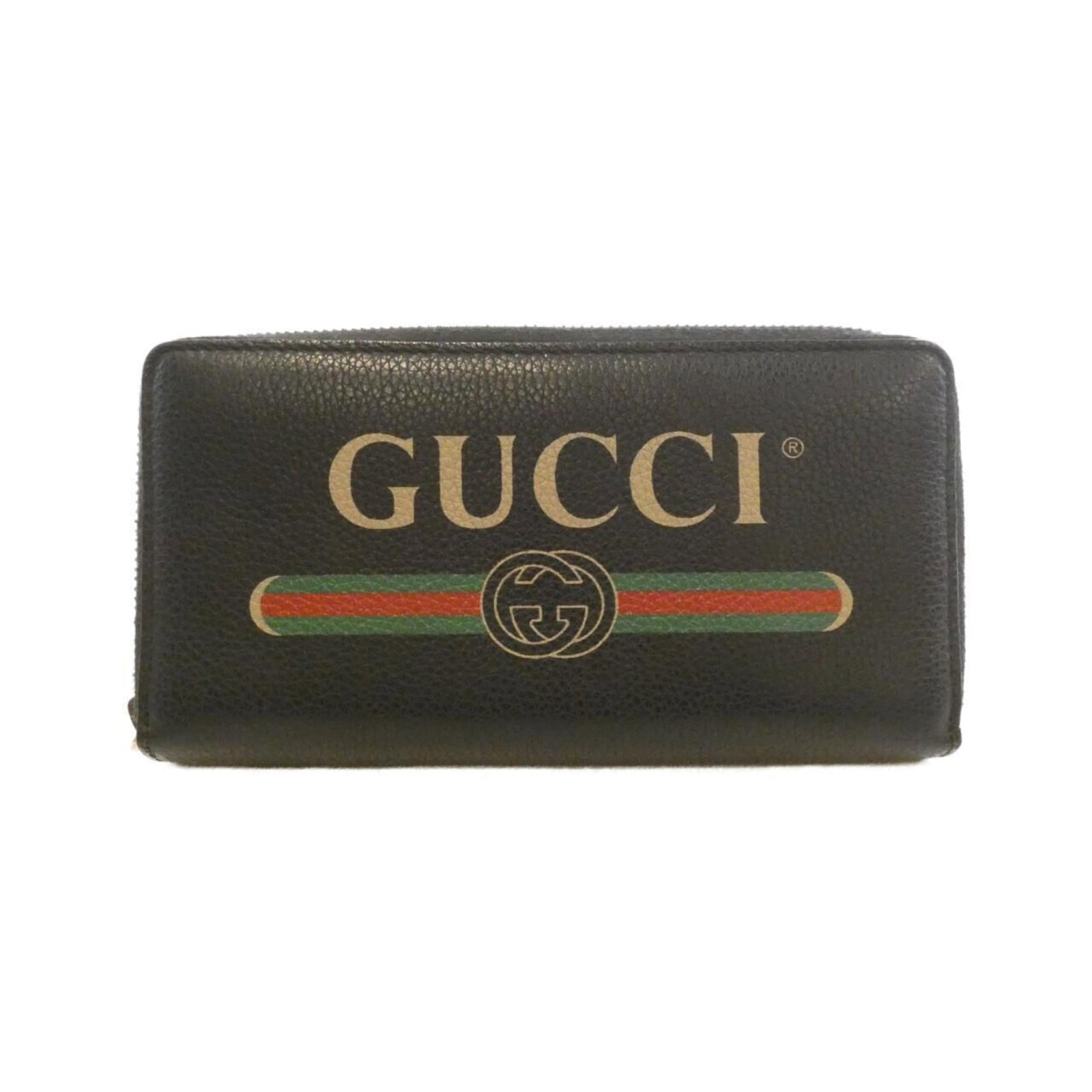 Gucci Bi-Fold Leather Wallet: Gucci Bi-Fold Leather Wallet A sleek and sophisticated accessory for the modern individual, this Gucci bi-fold leather wallet boasts classic design and premium quality. Made from genuine black leather