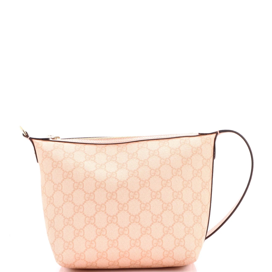 Gucci Ophidia Super Mini Zip Shoulder Bag in GG Coated Canvas: Gucci Ophidia Super Mini Zip Shoulder Bag in GG Coated Canvas The Gucci Ophidia Super Mini Zip Shoulder Bag is a chic and compact accessory that exudes luxury. This GG Coated Canvas bag boasts a vibra