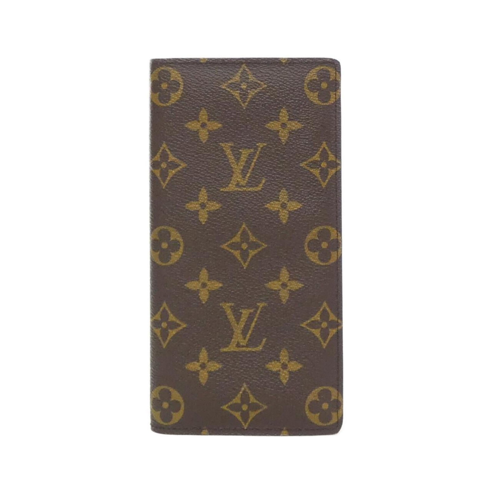 Louis Vuitton Bi-Fold Coated Canvas Long Wallet: Louis Vuitton Bi-Fold Coated Canvas Long Wallet A pre-owned Louis Vuitton Bi-Fold Coated Canvas Long Wallet, offering a stylish and practical solution for everyday carry. With its signature monogram p