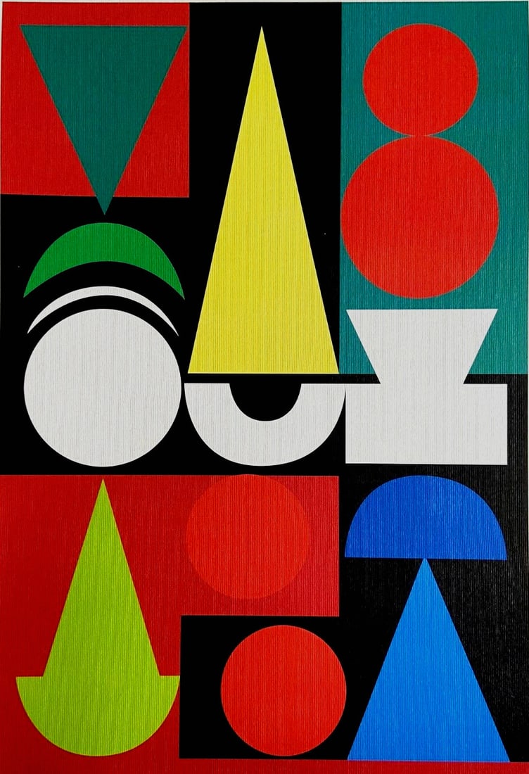 Auguste Herbin Lithograph # - 2