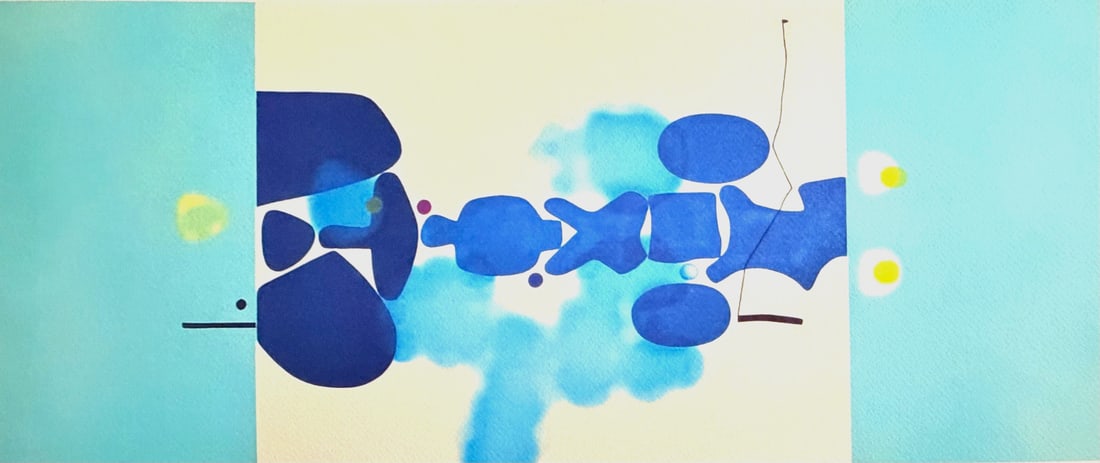 Numbered Victor Pasmore Lithograph - 2
