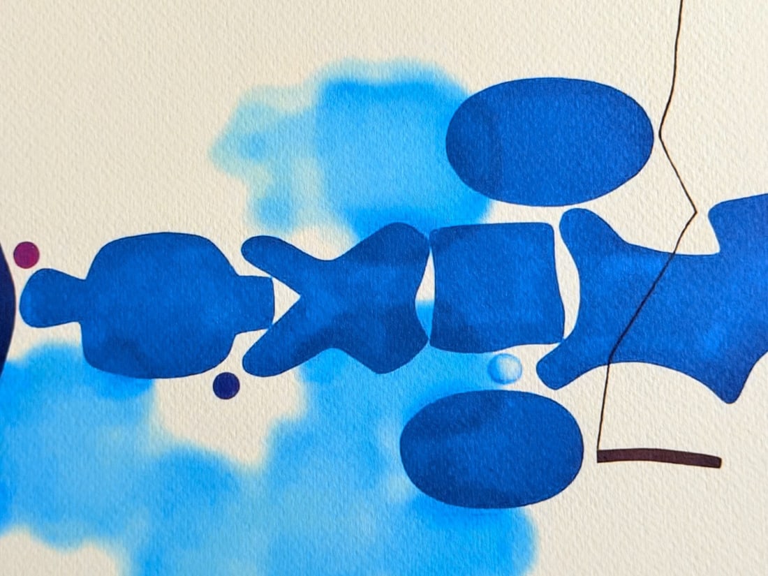 Numbered Victor Pasmore Lithograph - 3