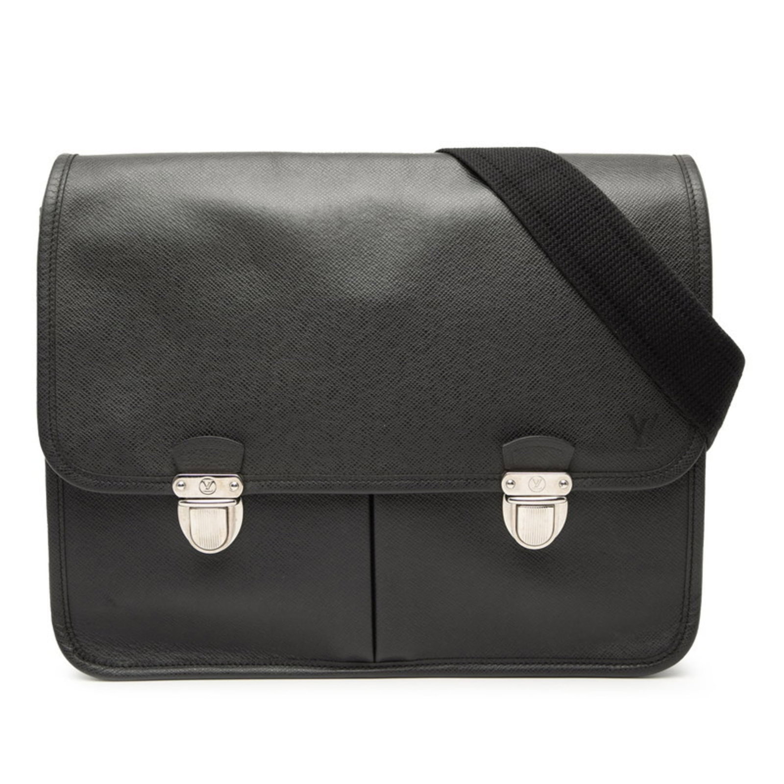 Louis Vuitton Messenger Bag - Leather Shoulder Bag: Louis Vuitton Messenger Bag - Leather Shoulder Bag A timeless piece from the iconic Louis Vuitton, this Ardoise leather messenger bag boasts classic design and premium quality, with its durable 30cm x