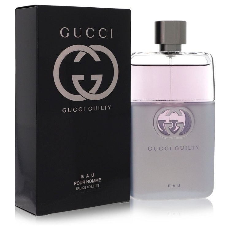 Gucci Guilty Eau de Toilette Spray (Eau Cologne by Gucci): Gucci Guilty Eau de Toilette Spray (Eau Cologne by Gucci) Experience the essence of Gucci's iconic Guilty fragrance with this 3 oz Eau de Toilette Spray, boasting a refreshing cologne scent that's