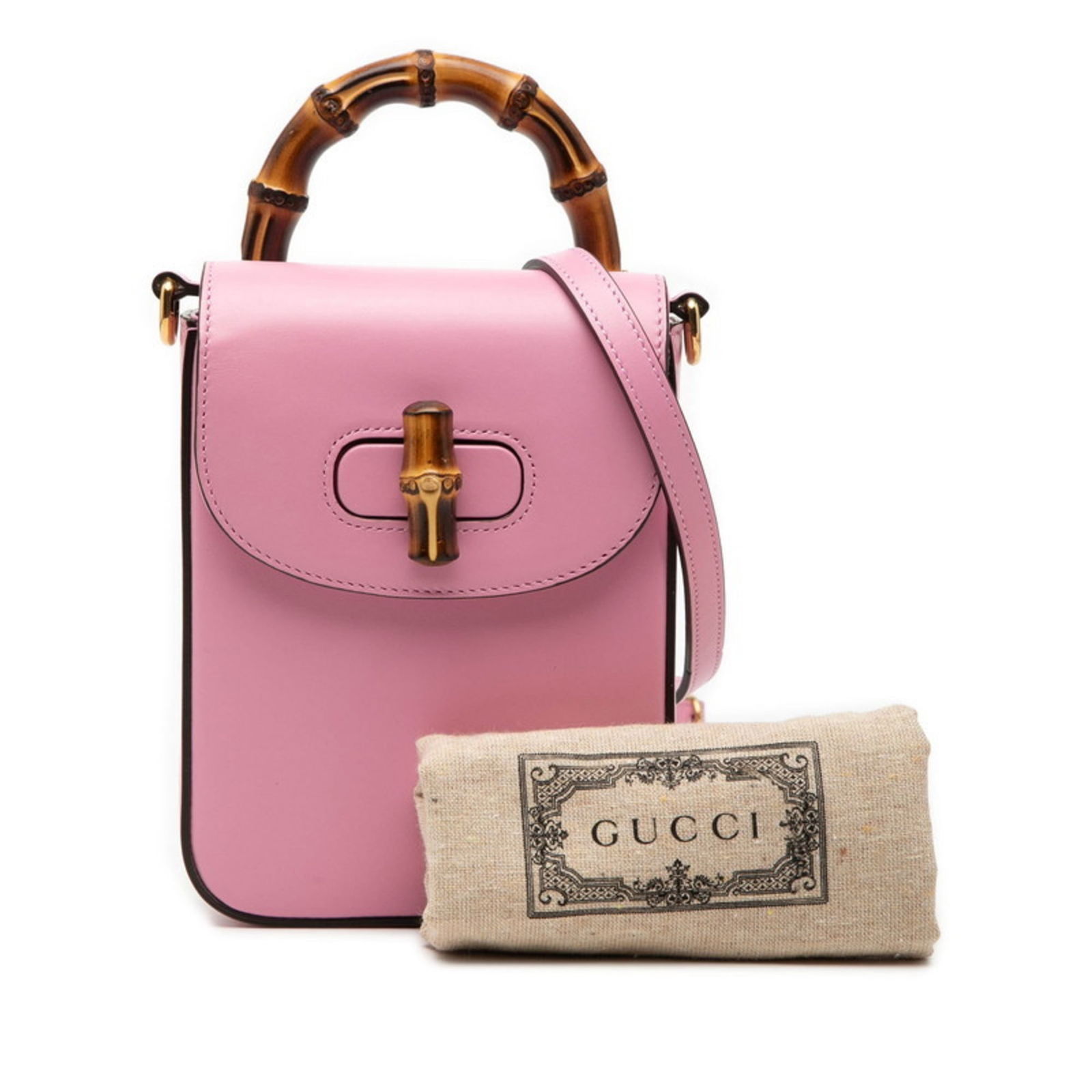 Gucci Leather Shoulder Bag - 7