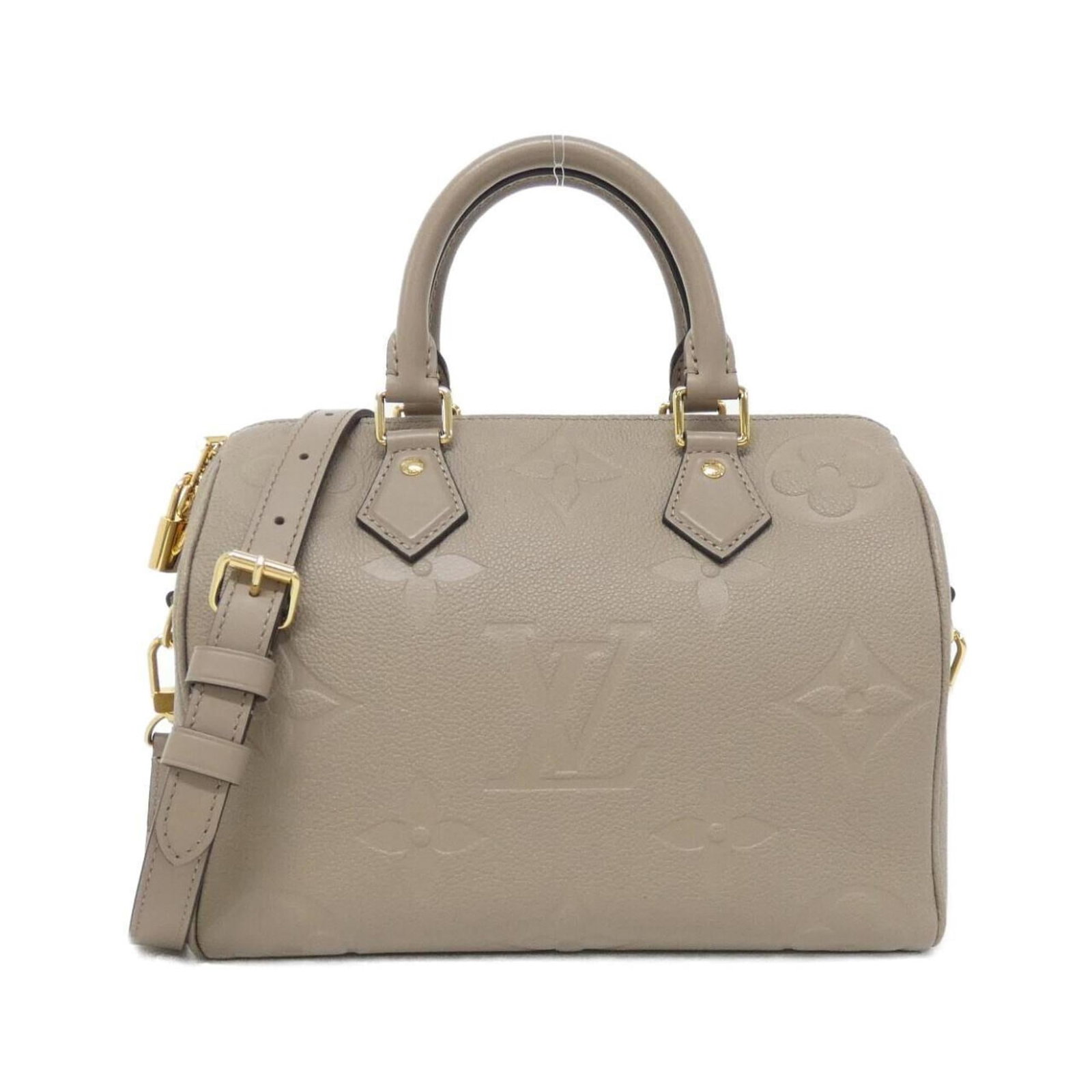 Leather Louis Vuitton Boston Bag: Leather Louis Vuitton Boston Bag Experience the timeless elegance of Louis Vuitton's iconic Boston Bag, crafted from rich calf leather and adorned with gold hardware. This pre-loved gem boasts a class