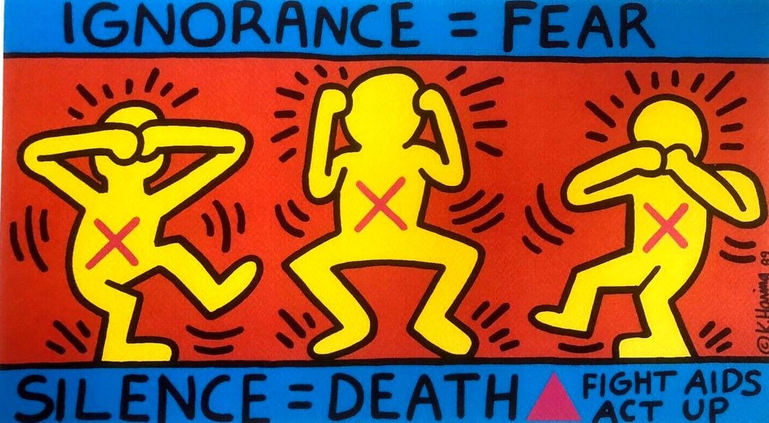 180 Keith Haring Lithograph Numbered - 2
