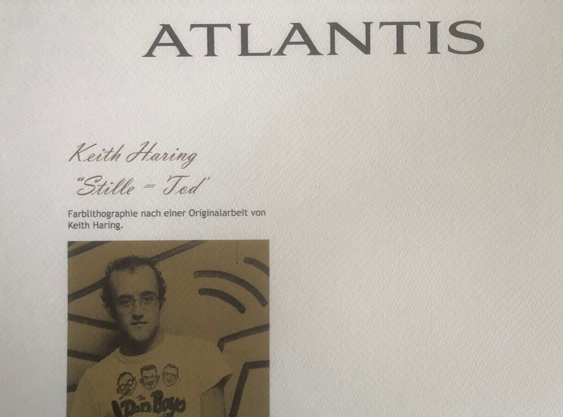 180 Keith Haring Lithograph Numbered - 8