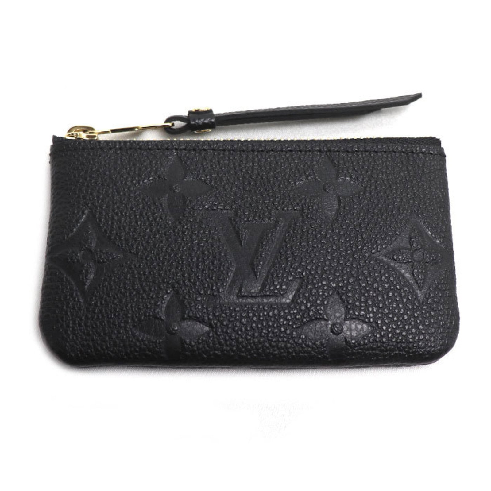 Empreinte Louis Vuitton Pochette Monogram: Empreinte Louis Vuitton Pochette Monogram Own a piece of luxury with the iconic Empreinte Louis Vuitton Pochette Monogram, boasting the signature black monogram pattern and gold hardware that adds a t
