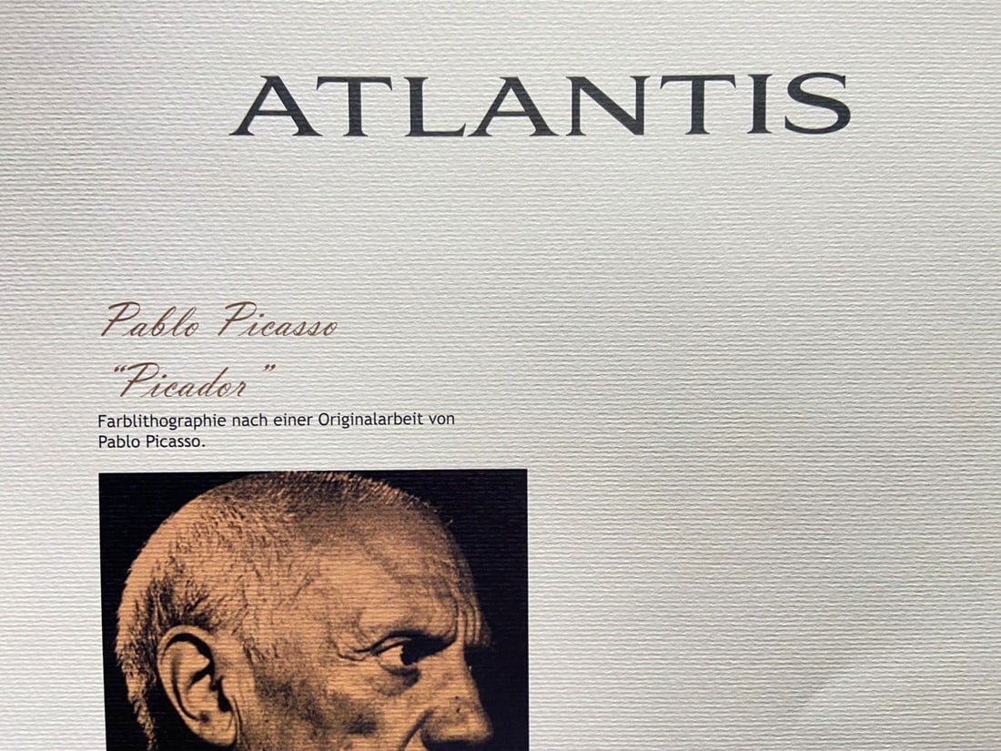 Pablo Picasso Lithograph # - 8