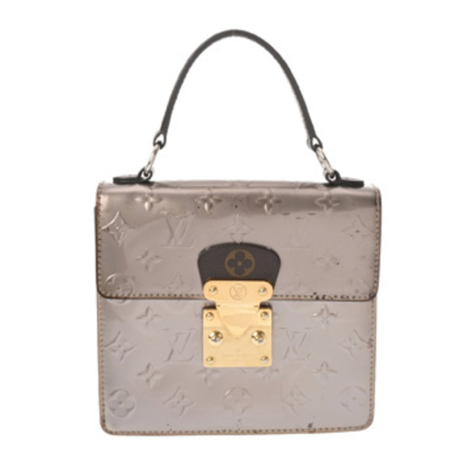 Louis Vuitton Monogram Vernis Handbag: Louis Vuitton Monogram Vernis Handbag Own a timeless piece of luxury with this stunning Louis Vuitton Monogram Vernis Handbag, boasting the iconic monogram pattern in rich vernis leather. With its cla