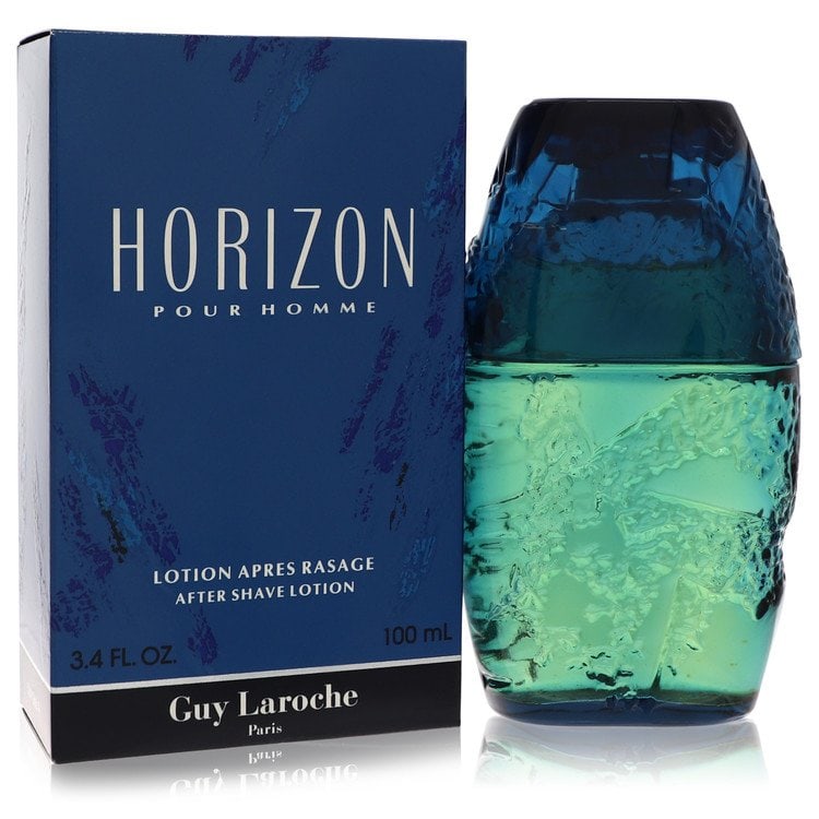 Guy Laroche After Shave Lotion - Horizon Cologne: Guy Laroche After Shave Lotion - Horizon Cologne Indulge in the rich, woody scent of Guy Laroche After Shave Lotion - Horizon Cologne, carefully crafted to soothe and refresh your skin after shaving.