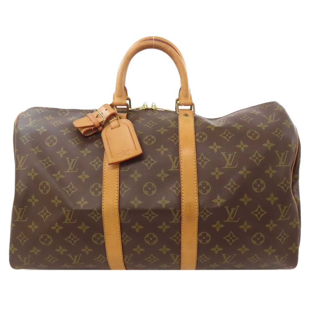 Louis Vuitton Kiepol 45 Boston Bag - Monogram Canvas: Louis Vuitton Kiepol 45 Boston Bag - Monogram Canvas The iconic Louis Vuitton Kiepol 45 Boston Bag is a timeless classic, boasting the signature monogram canvas exterior and rich French heritage.