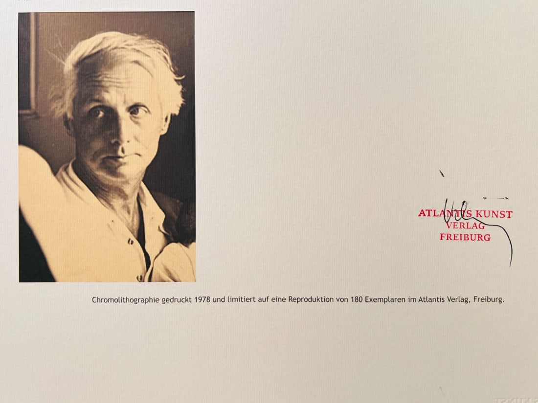 Numbered Max Ernst Lithograph Ink - 10