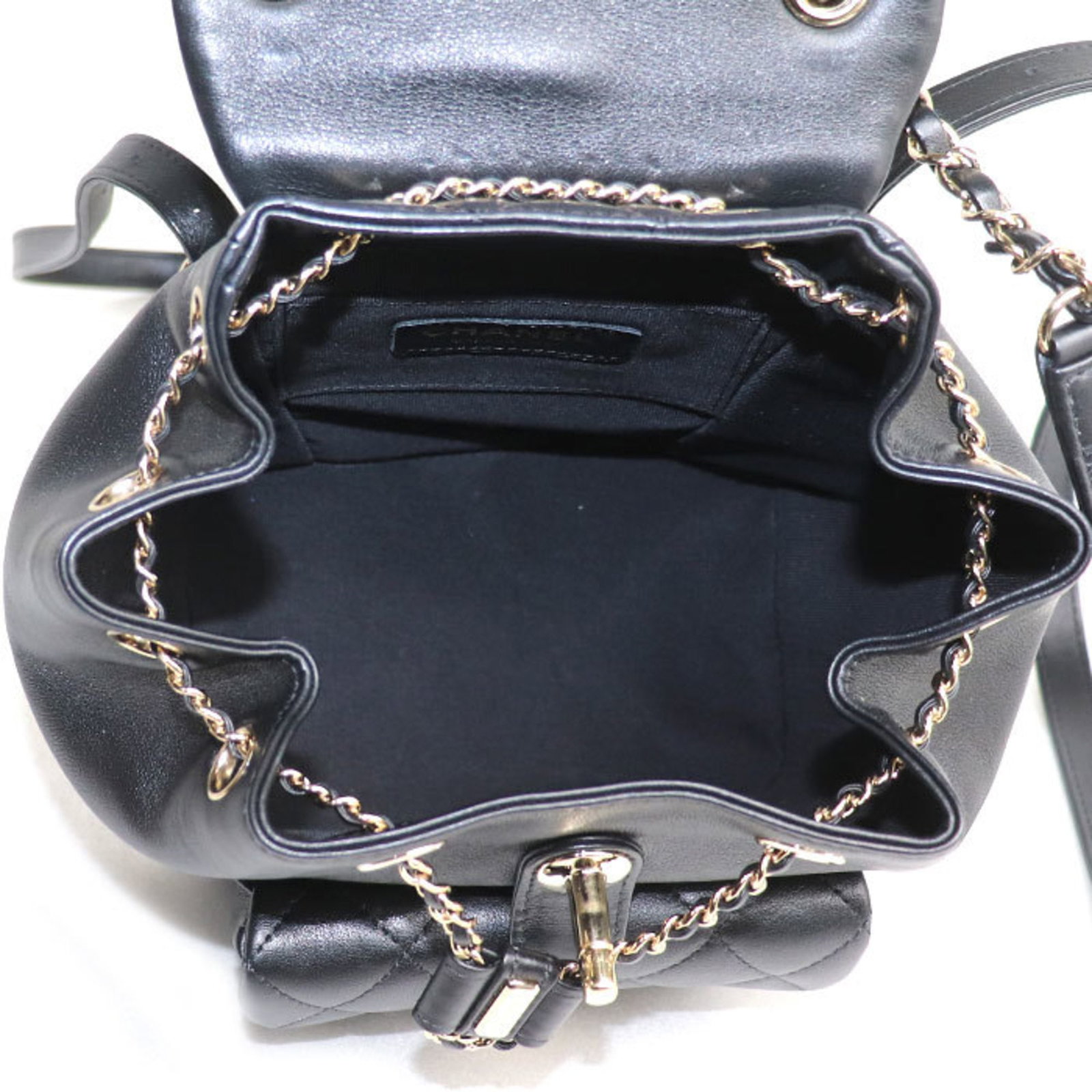 Chanel Leather Backpack - 4