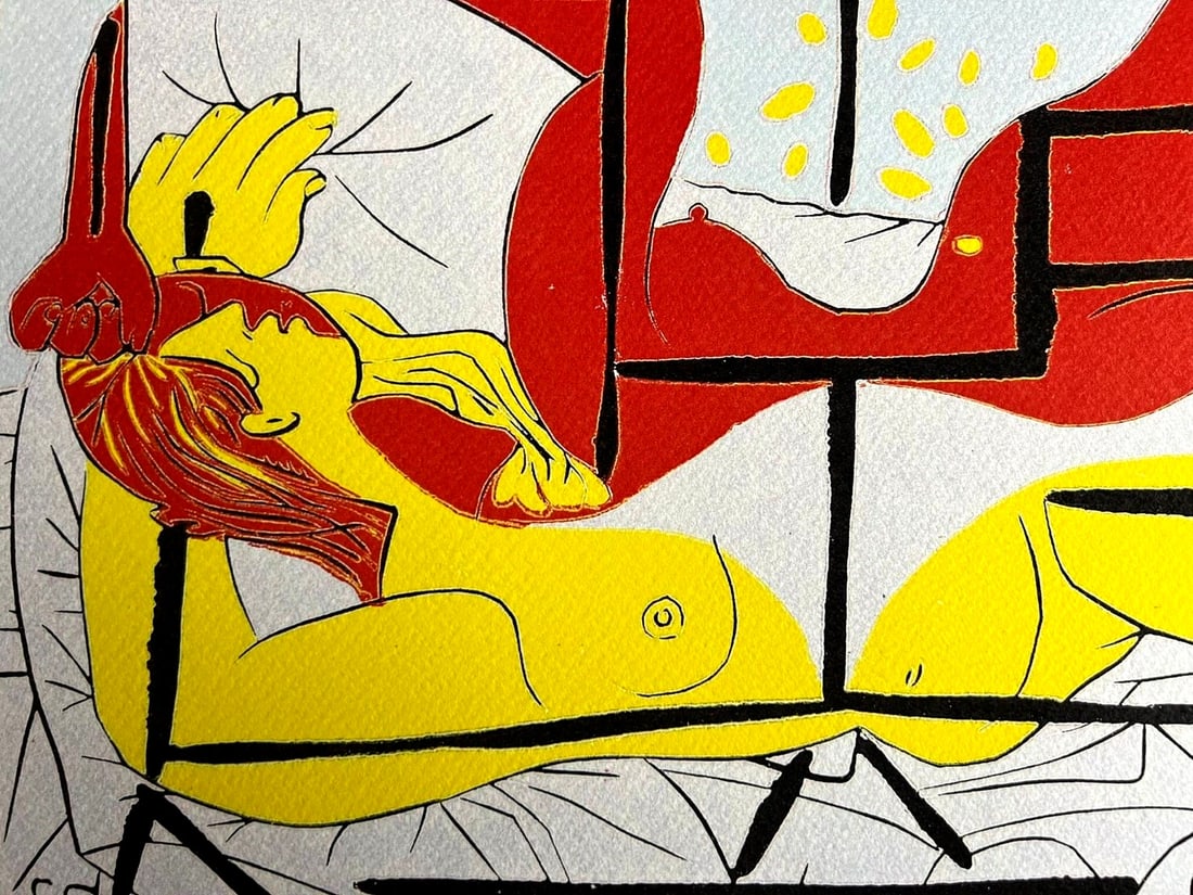 Numbered Pablo Picasso Lithograph - 4