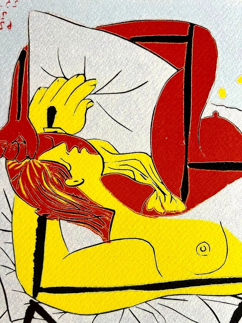 Numbered Pablo Picasso Lithograph - 5