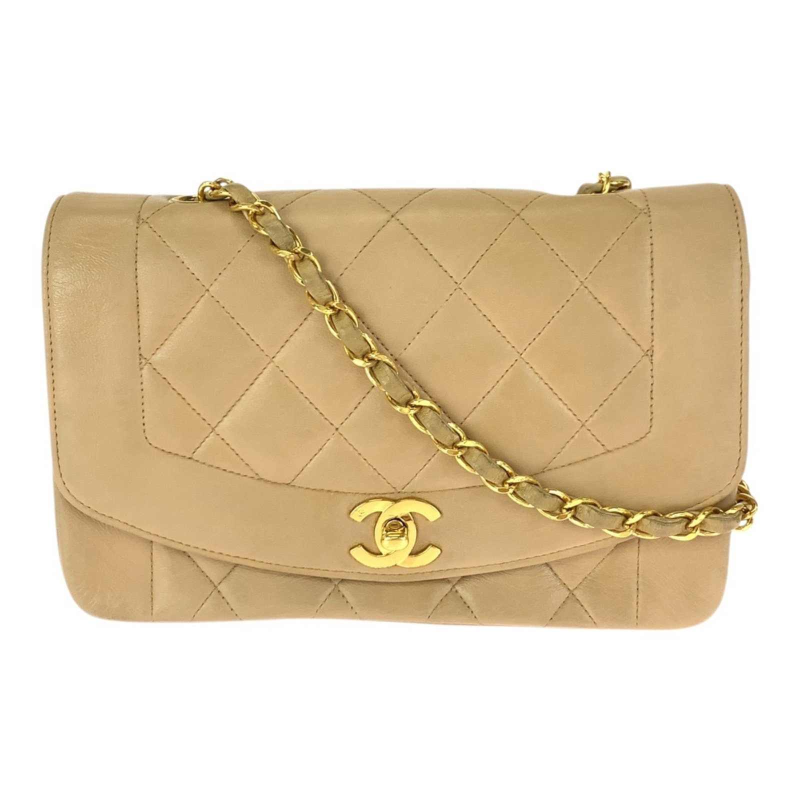 Chanel Shoulder Bag in Leather (1 of 10)