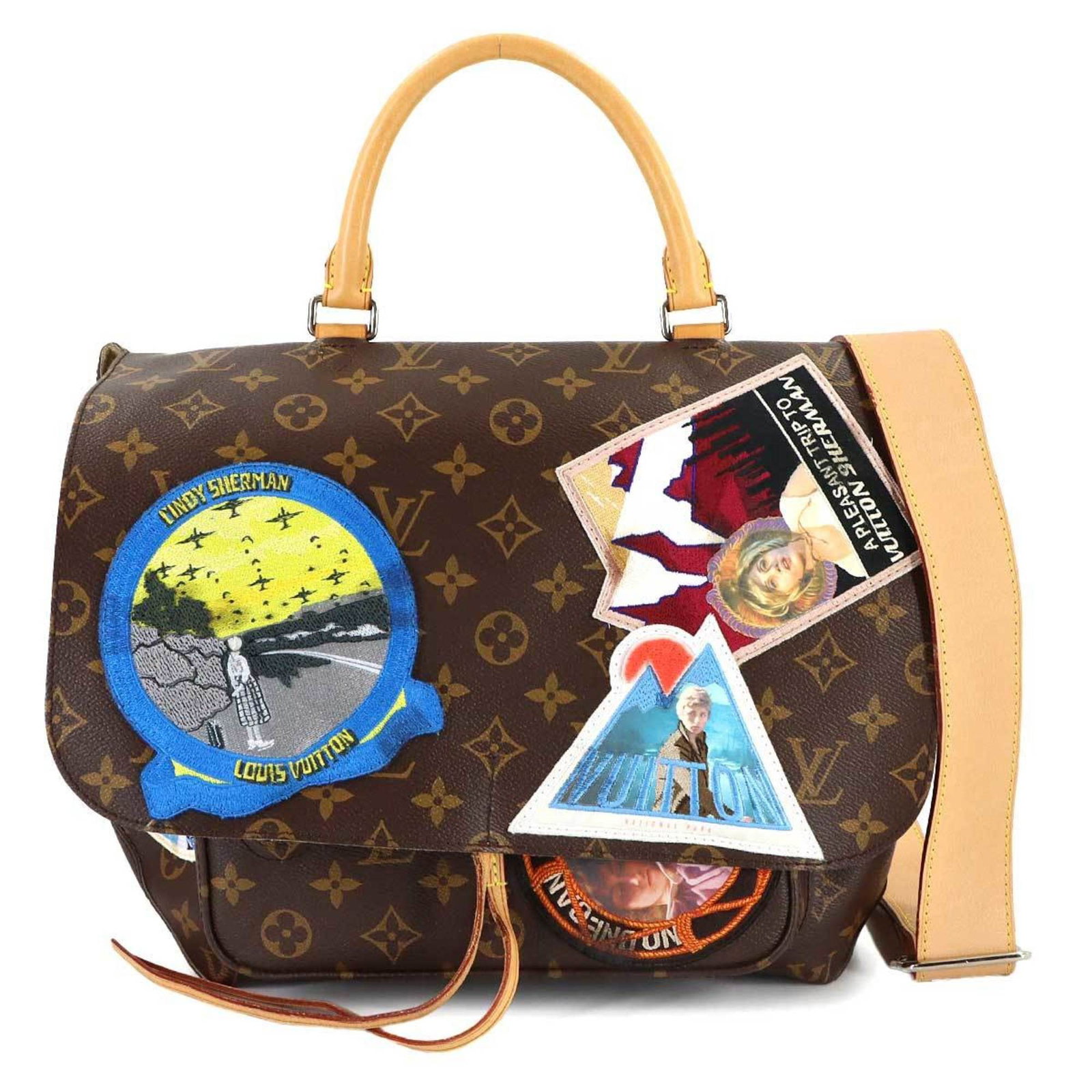 Louis Vuitton Monogram Messenger Shoulder Bag: Louis Vuitton Monogram Messenger Shoulder Bag Elevate your everyday style with the iconic Louis Vuitton Monogram Messenger Shoulder Bag, boasting the signature interlocking LV monogram pattern in rich