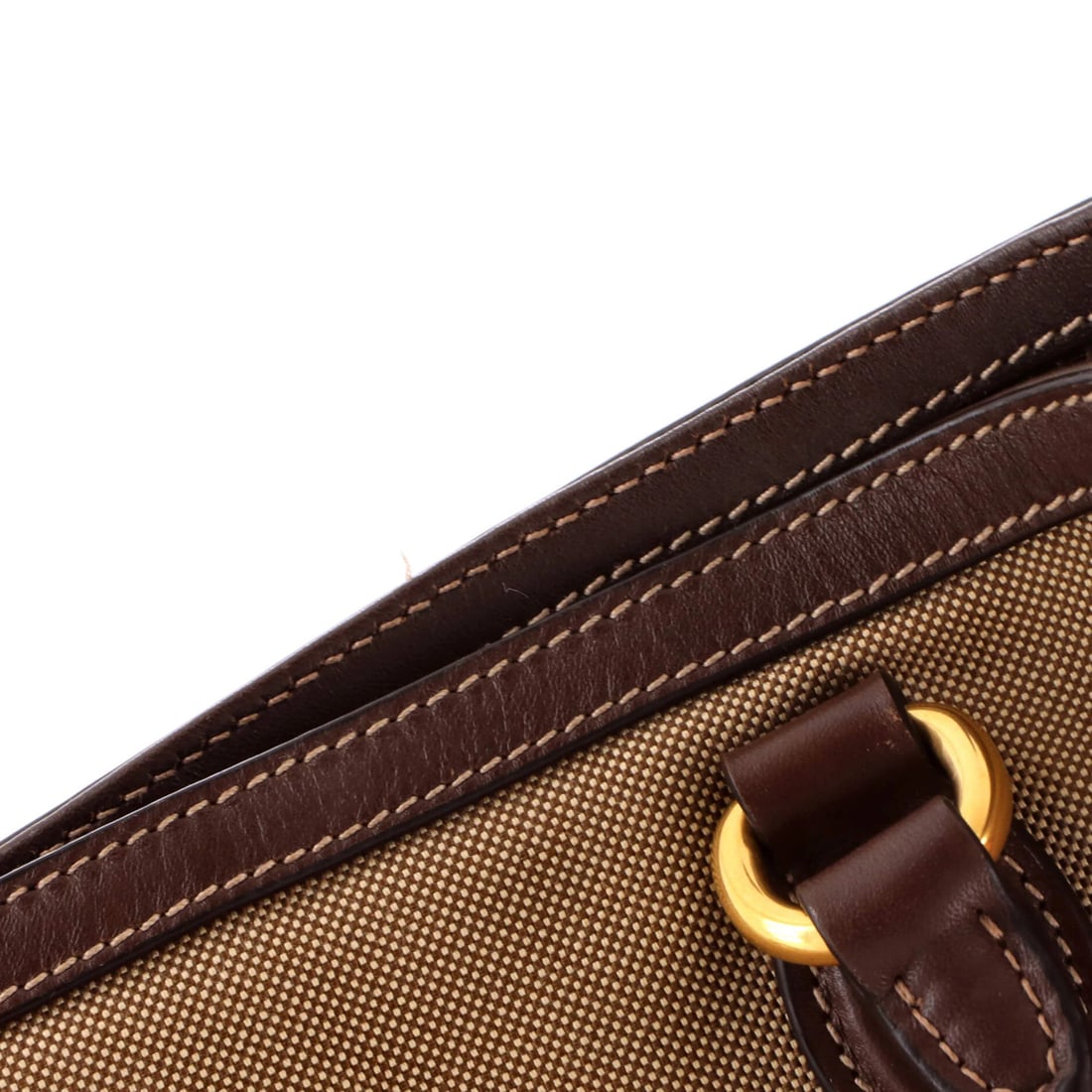 Prada Medium Canvas Open Tote - 7