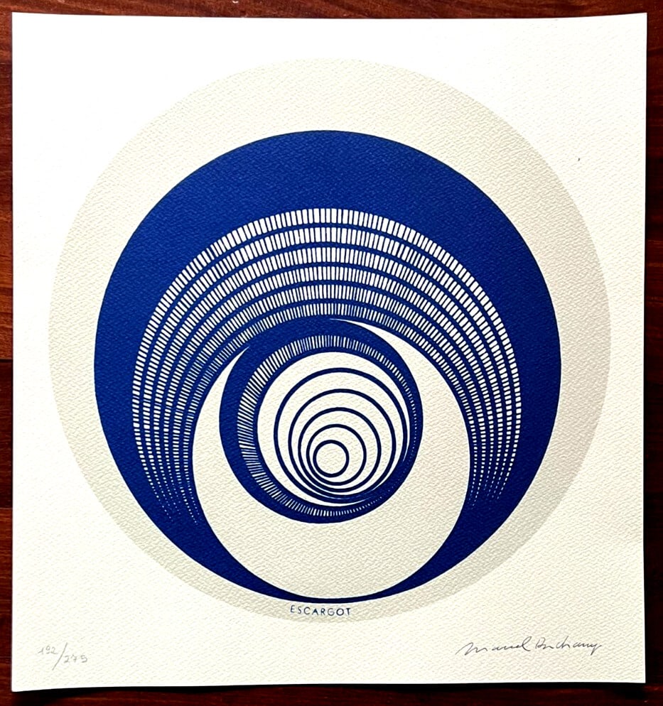 Es Marcel Duchamp Lithograph Numbered 275 - 2