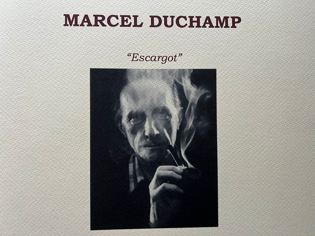Es Marcel Duchamp Lithograph Numbered 275 - 9