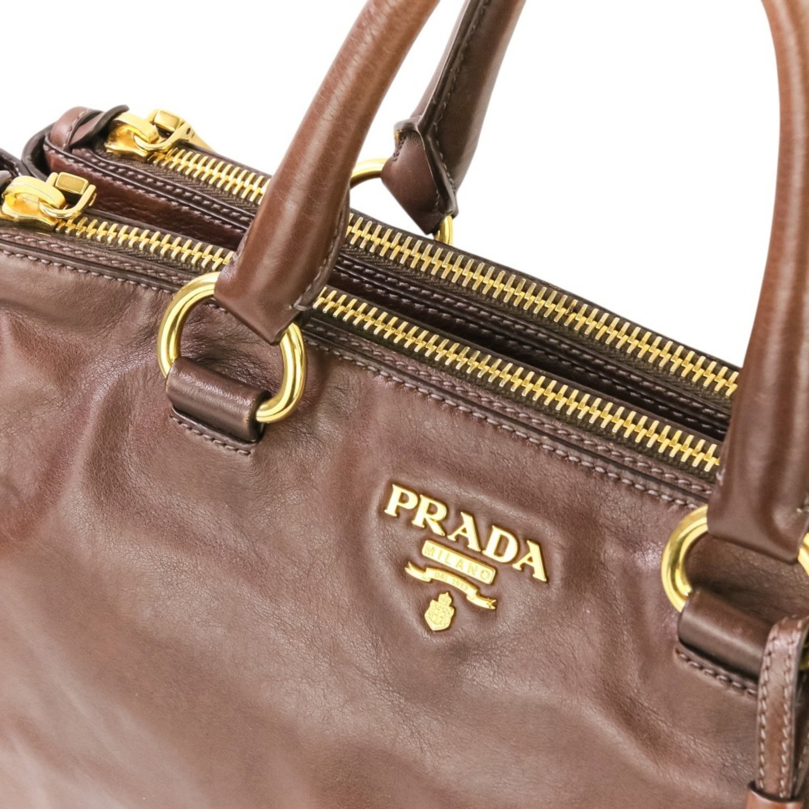 Prada Leather Handbag - 11