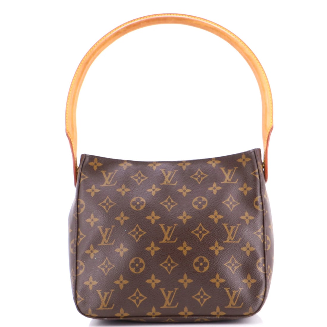 Louis Vuitton MM Monogram Canvas Handbag: Louis Vuitton MM Monogram Canvas Handbag A timeless classic, the Louis Vuitton MM Monogram Canvas Handbag exudes elegance with its iconic monogram pattern and rich brown color. With its spacious inter