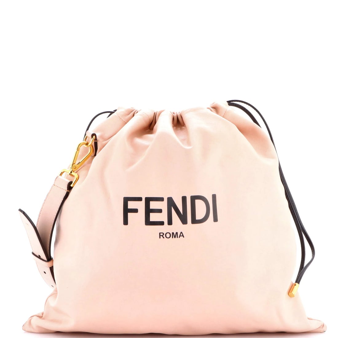 Fendi Medium Leather Crossbody Bag with Pouch: Fendi Medium Leather Crossbody Bag with Pouch A chic and stylish Fendi medium leather crossbody bag, perfect for adding a touch of luxury to your everyday look. With its signature pink exterior and sp